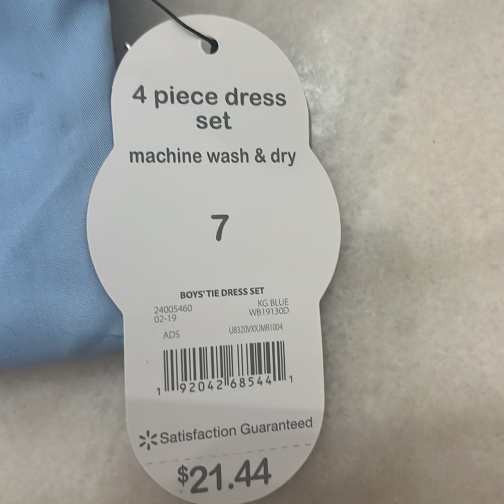 CHAPS boys NWT vest and Wonder Years long sleeved dress shirt both sz 7 NWT’s - Picture 6 of 7